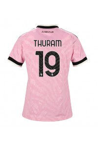 Juventus Khephren Thuram #19 Fotballdrakt Borte Klær Dame 2026-27 Korte ermer